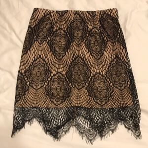 Tobi Lace Skirt